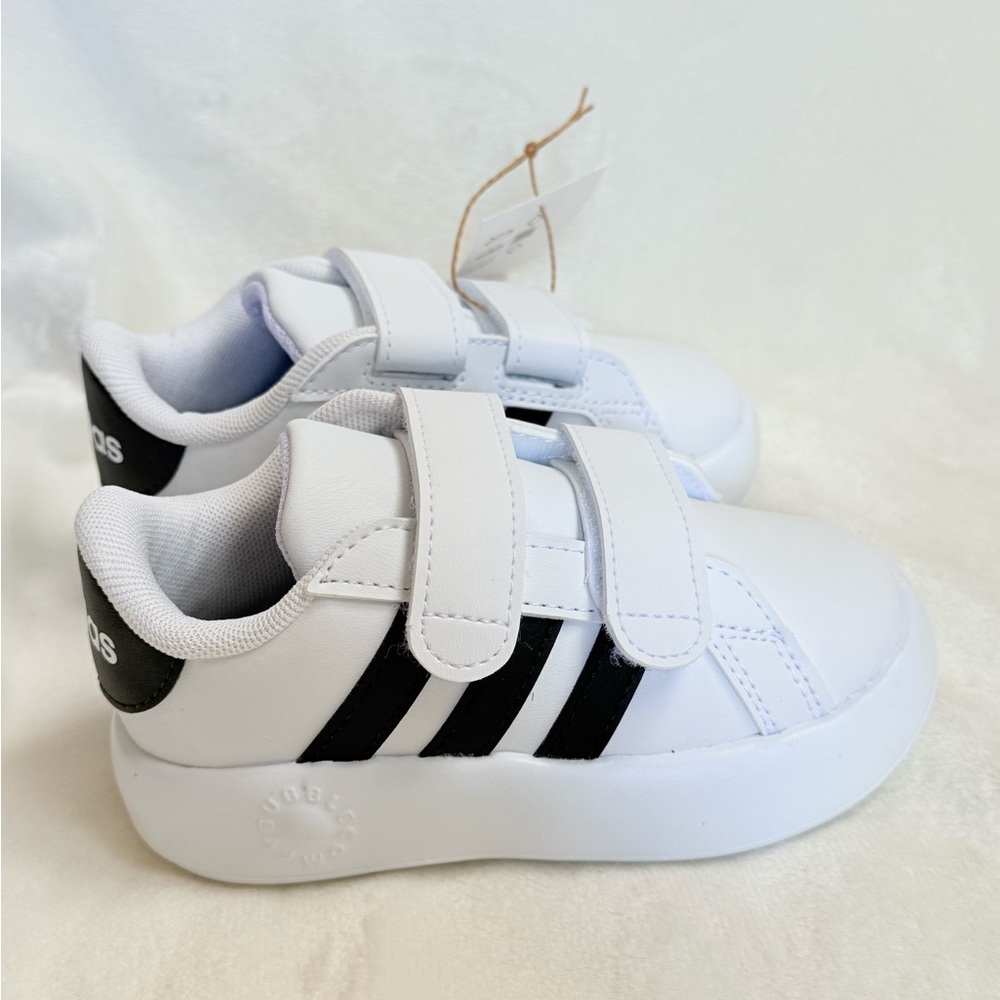 Adidas Grand Court 2.0 Slip-On Sneaker Bubble Ecomfy Toddler size 7